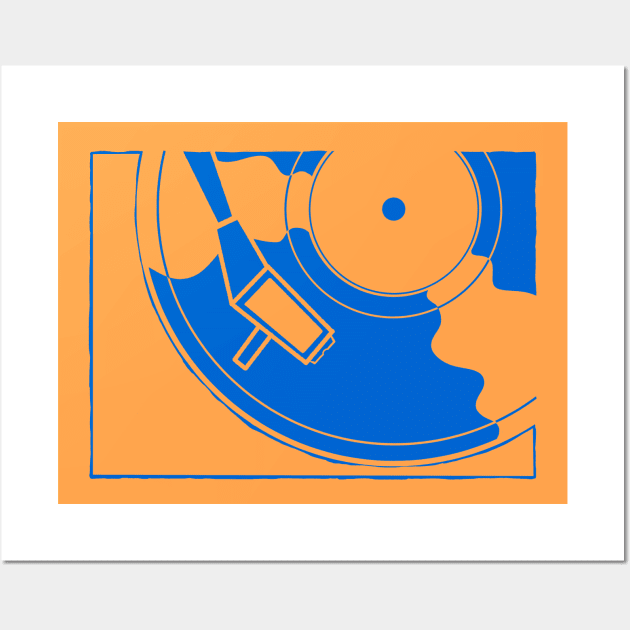 turntable Wall Art by croquis design